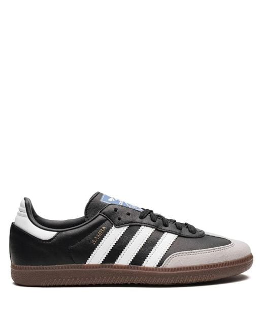Adidas Black Samba Vegan /Gum" Sneakers