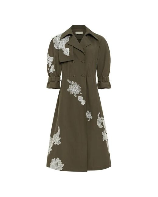 Trench Rowan di Hellessy in Green