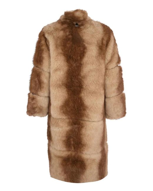 Apparis Brown Sylke Coat