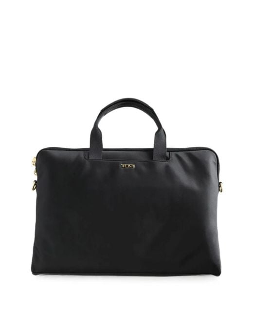 Tumi Black Sacoche À Ordinateur Dakota Porté Épaule
