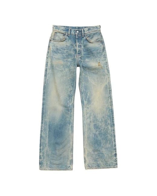 Acne Blue Regular Fit Jeans 2021M for men