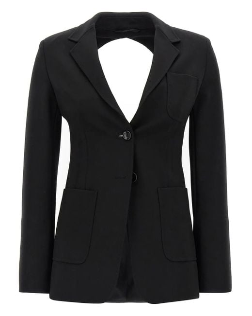 ボトムスその他 Max Mara 'Anagni' Blazer Max Mara Anagni Blazer in Black | Lyst Australia