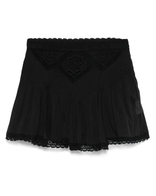 Isabel Marant Black Goldie Short Skirt
