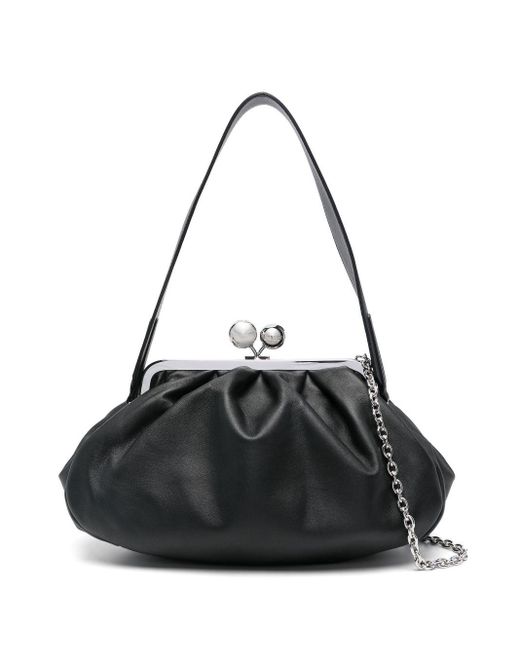 Weekend by Maxmara Black Medium Pasticcino Clutch Bag