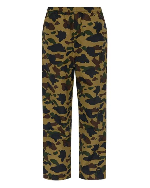 Pantalon À Imprimé Camouflage A Bathing Ape en coloris Green