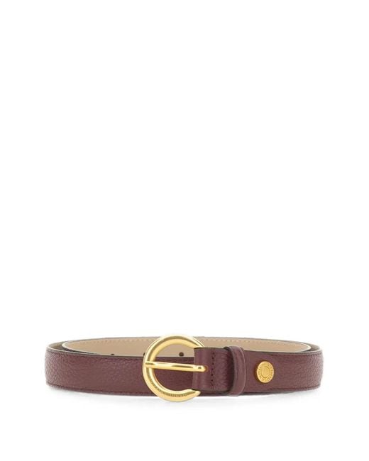 Gianni Chiarini White Hammered-Leather Padded Belt