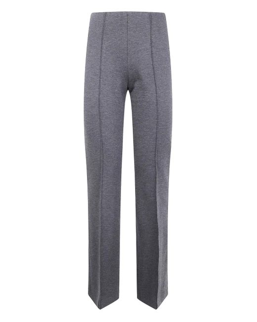Pantalones capri con costura central Seventy de color Gray