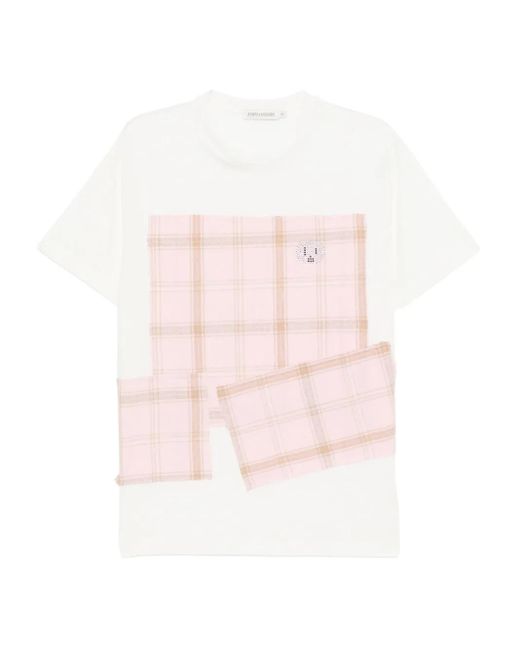 Joshua Sanders Pink Plug T-Shirt