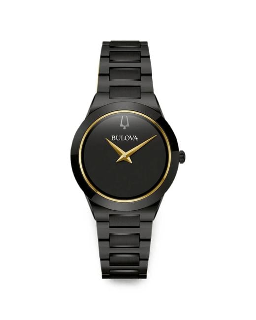 Bulova Black Millenia 32Mm Watch