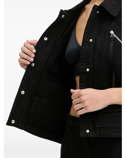 Pinko Black Zip-Fastening Pocket Gilet