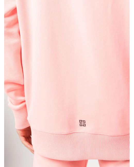 Givenchy Pink Full Zip Hoodie for men