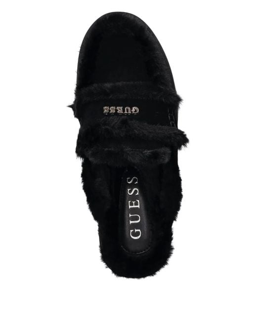 Guess Black 45Mm Yaneta Logo Mules