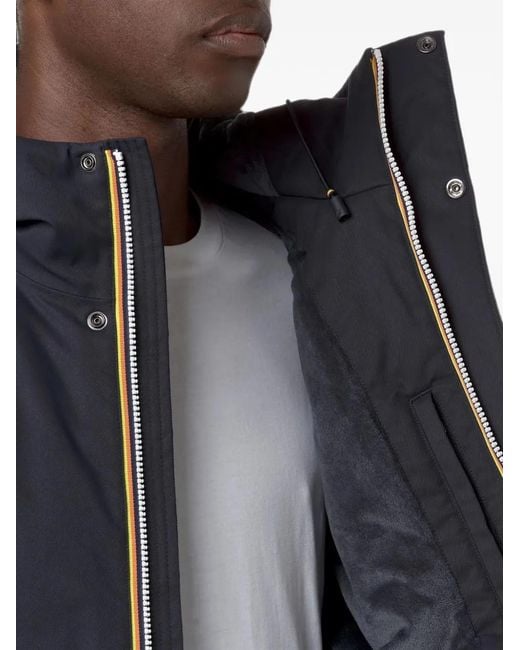 K-Way Blue Jacko Hooded Jacket for men