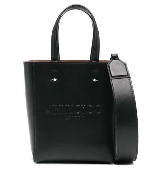 Jimmy Choo Black Kleine Lenny North-South Tote Bag