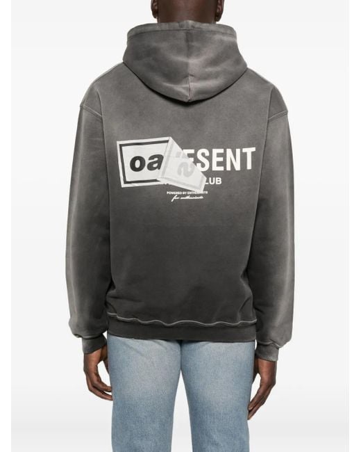 Sudadera Owners Club con capucha de x Oasis Represent de hombre de color Gray