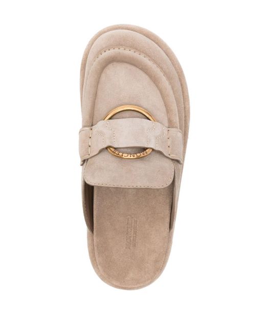 Slippers Bell di Moncler in Natural