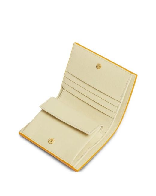 Marni Orange Colour-Block Bifold Wallet