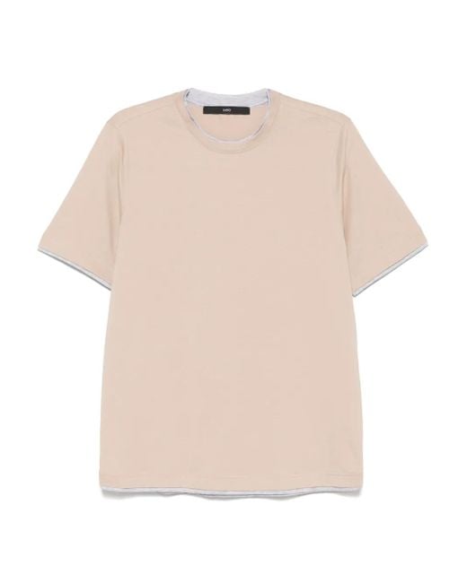 SAPIO Natural Layered-Detail T-Shirt for men