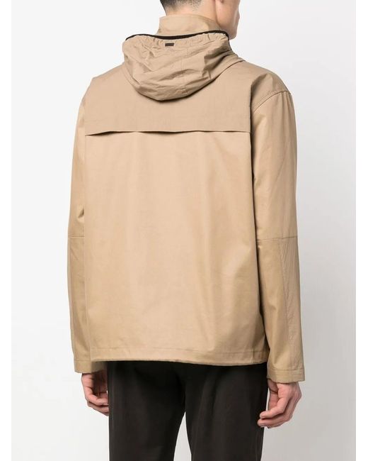 Giacca Con Inserti di Herno in Natural da Uomo