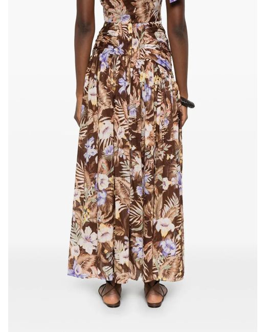 Zimmermann Coco マキシスカート Multicolor