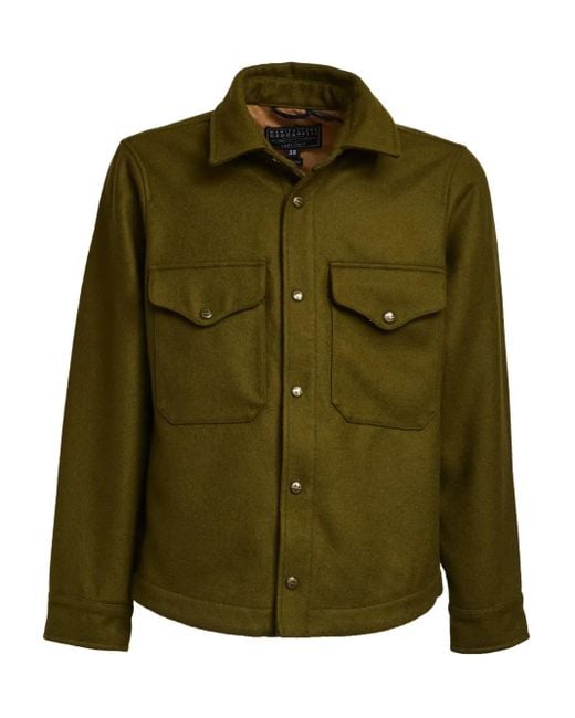メンズ Ceccarelli シャツジャケット Green