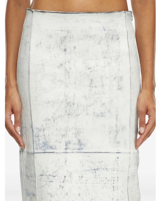 DIESEL White L-Ily Skirt