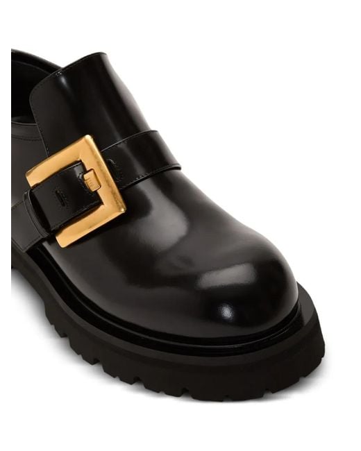 Balmain Black Anthem Loafers