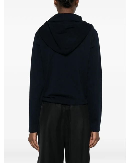 Dorothee Schumacher Blue Sporty Romance Buttoned Top