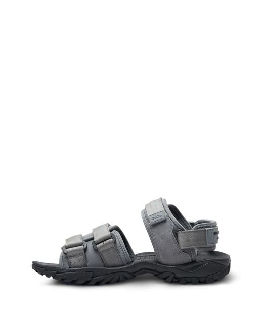 Comme des Garçons Gray Touch-Strap Sandals for men