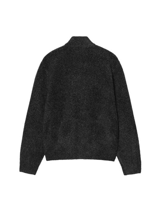 Carhartt Black Curtis Sweater Jacket for men