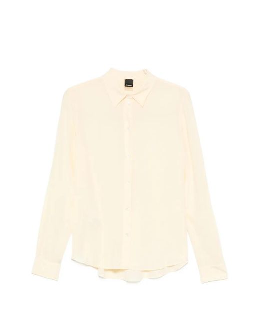 Pinko Natural Crackers Silk Shirt