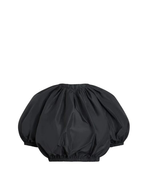 Patou Black Bubble Top