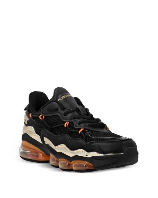 Philipp Plein Black Runner Ps Sneakers