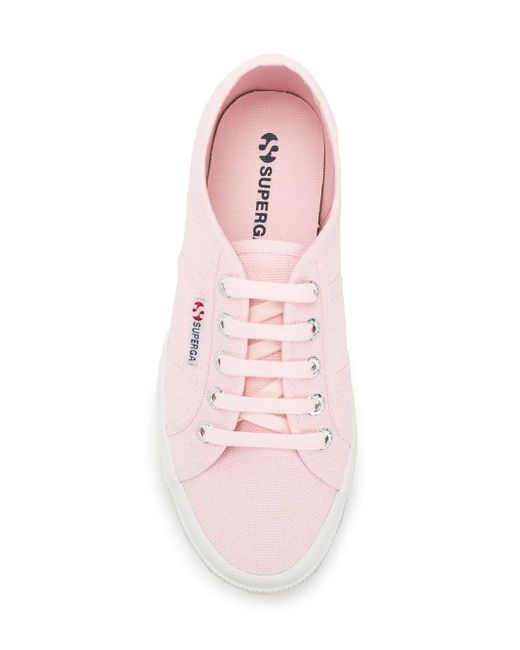 Superga レースアップ スニーカー Pink