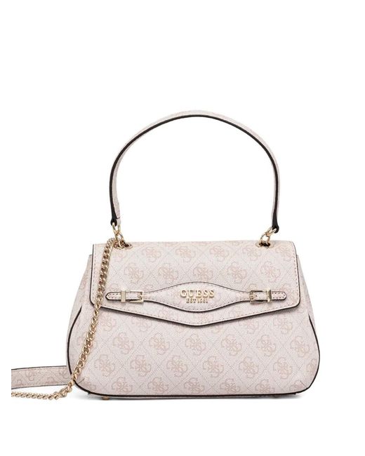 Sac À Bandoulière À Logo Guess en coloris White