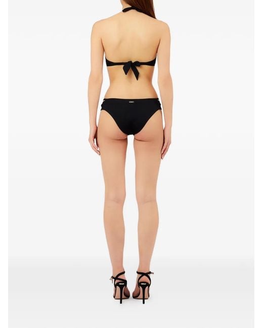 Liu Jo Black Cutout Bikini Set