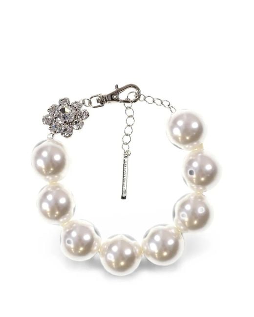 YELLOWSWALLOW White Cherry Blossoms Pearl Bracelet