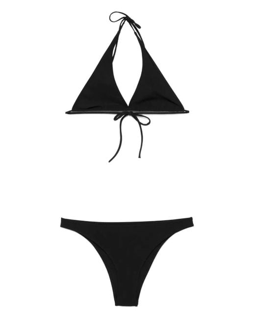 Lido White Triangle-Shape Bikini