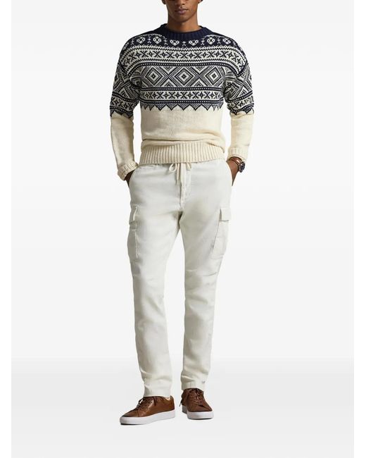 Polo Ralph Lauren Natural Crew-Neck Sweater for men