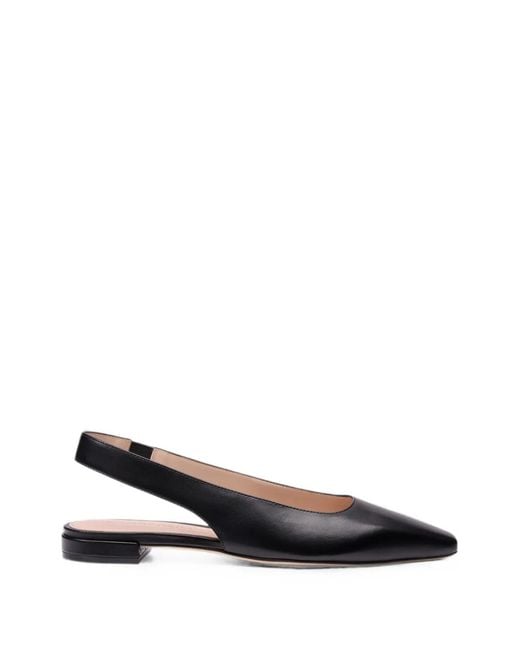 Stuart Weitzman White Stassi Slingback Pumps