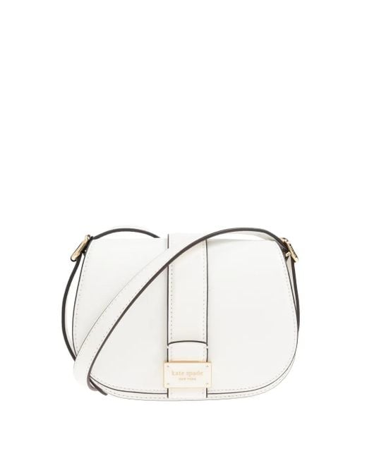 Bandolera de piel Kate Spade de color White