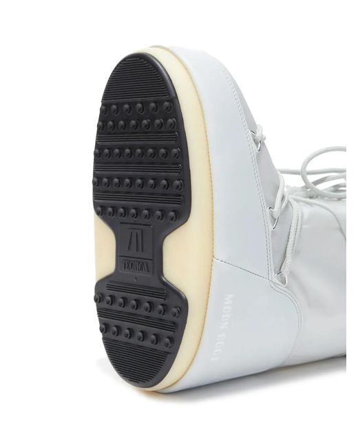 Moon Boot Gray Icon Tall Boots