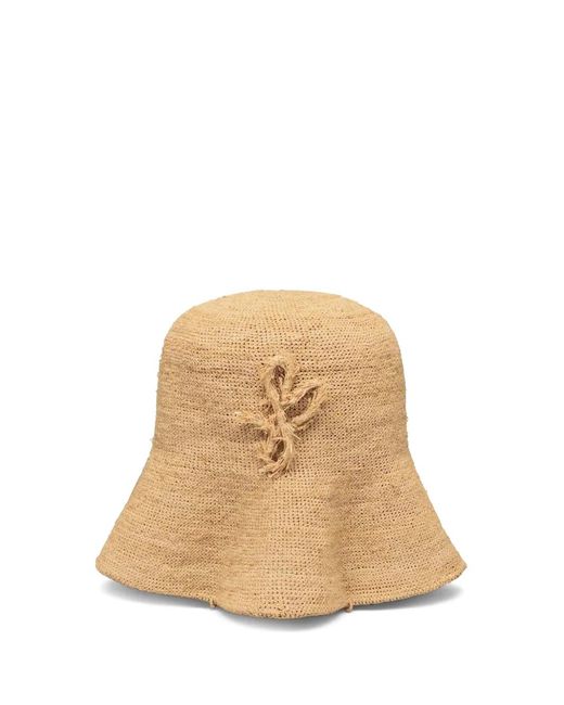 Ruslan Baginskiy Natural The Hatbag Straw Shoulder Bag