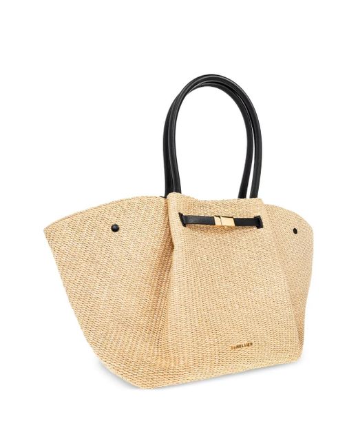 DeMellier London Natural Gewebte New York Tote Bag