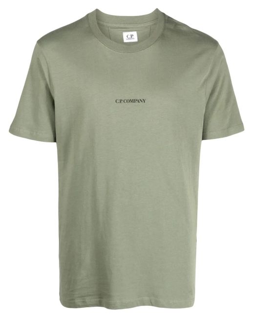 T-Shirt Con Stampa di C P Company in Green da Uomo