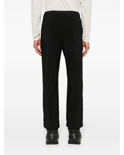 Snow Peak Black Pe Light Straight-Leg Trousers for men