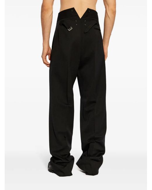 メンズ Maison Margiela ウールパンツ Black