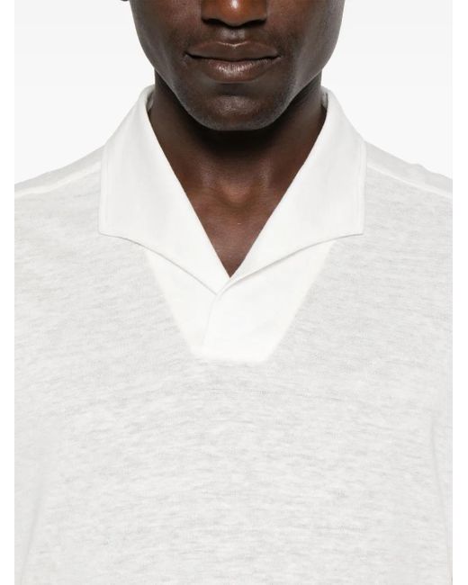 Zegna White Oasi T-Shirt for men