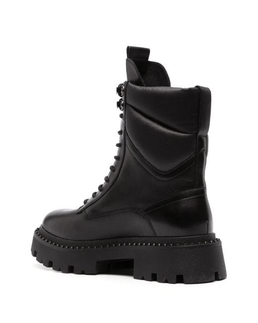 Ash Black Wings Studs Chelsea Boot