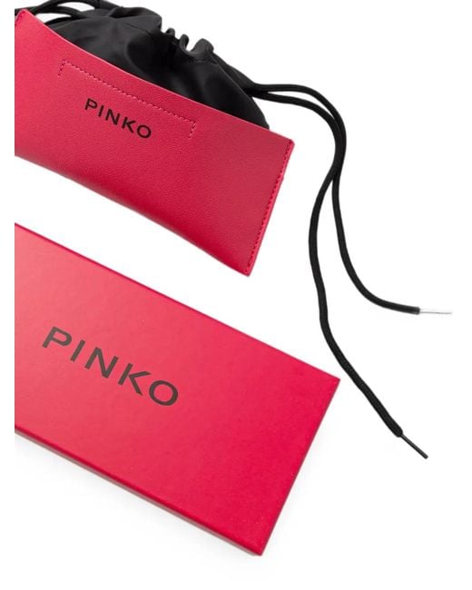 Pinko Natural Round-Frame Sunglasses